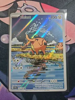 Pokemon TCG Shrouded Fable Cufant Illustration Rare Card 076/064 NM - Image 1