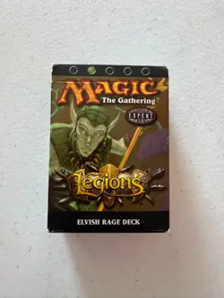 Magic the Gathering MtG Legions Elvish Rage Deck (2003), used + 15 add'l cards - Image 1