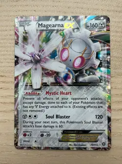 Magearna EX 75/114 XY Steam Siege Holo Rare NM NEAR MINT 2016 Pokemon Card - Image 1
