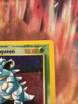 Pokemon Nidoqueen TCG Jungle Holo Card 7/64 Unlimited Holo Rare LP - Image 5