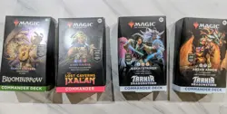 🔥4 MTG Commander decks plus over 6000 raw cards no duplicates Lot🔥 - Image 1
