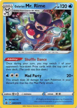 Pokemon - Galarian Mr. Rime #SWSH079 - SWSH: Sword & Shield Promo Cards Holo - Image 1