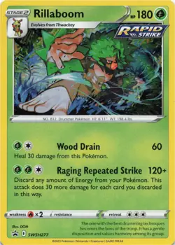 Pokemon - Rillaboom #SWSH277 - SWSH: Sword & Shield Promo Cards Holo - Image 1