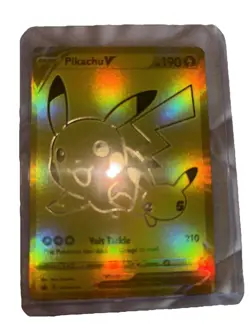 Pikachu V SWSH145 SWSH: Sword & Shield Promo Cards Holo NM. IMO - Image 1