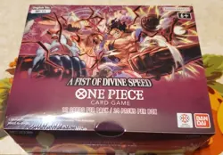 One Piece Card Game OP-11 A Fist of Divine Speed English Sealed Booster Box - Image 2