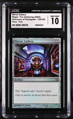 MIRROR GALLERY Betrayers of Kamigawa Foil Rare CGC 10 MTG [Nostalgium] - Image 1
