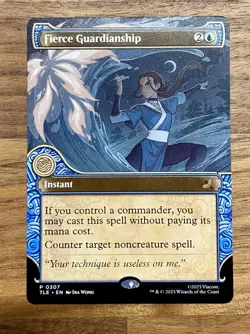 Fierce Guardianship (Showcase) - MTG: Avatar the Last Airbender - #0307 - NM - Image 1