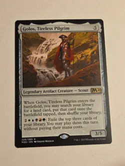 Golos, Tireless Pilgrim X1 M20 MTG Core Set 2020 - Image 1
