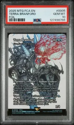 2025 MTG Final Fantasy Terra Branford Through The Ages Foil #5 PSA 10 - Image 1