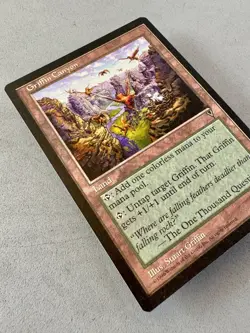 Griffin Canyon Visions Regular MTG-Never Played Near Mint-Vintage RESERVE LIST - Image 4