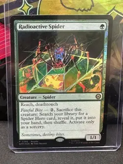 mtg spiderman radioactive spider promo - Image 1
