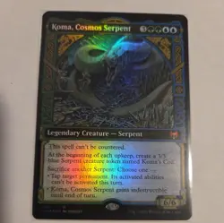 Koma, Cosmos Serpent (Showcase) Kaldheim Foil - Image 1