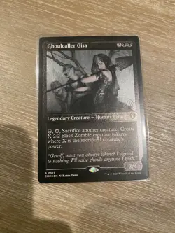 🔮 MTG: Ghoulcaller Gisa - Foil Etched - Commander Masters - NM-Mint - MTG - Image 1