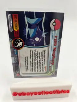 2000 Topps Pokemon Series 3 Silver Foil #129 Magikarp TV Animation Blue Logo PL - Image 2