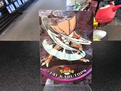 2000 Topps Pokemon TV Animation Edition Series 3 Silver Foil Kabutops #141 - Image 1