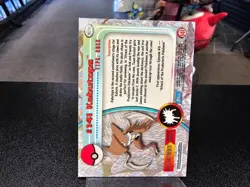 2000 Topps Pokemon TV Animation Edition Series 3 Silver Foil Kabutops #141 - Image 2