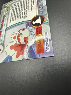 2000 Topps Pokemon TV Animation Edition Series 3 Holo Foil #118 Goldeen - Image 5