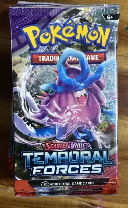 Pokemon Temporal Forces 9 Booster Packs or $6 each individually - Image 1