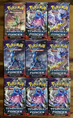 Pokemon Temporal Forces 9 Booster Packs or $6 each individually - Image 2