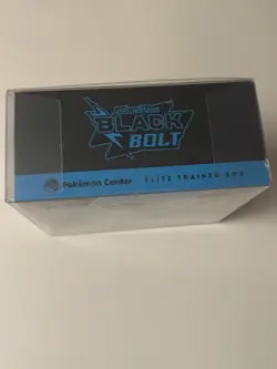 Pokemon Center Exclusive Black Bolt Elite Trainer Box ETB New Sealed +protector - Image 5