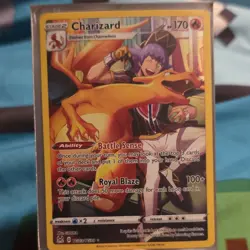 Pokemon Charizard TG03/TG30 Lost Origin Trainer Gallery Ultra Rare Holo 170HP - Image 1