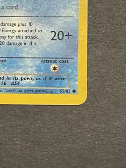 Pokemon TCG 1999-2000 Psyduck 65/82 Team Rocket 1st Edition WotC - Image 5