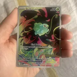 Pokemon Lot of 3 Bulbasaur - Mega Evolution Stamped 133/132 Holo Near Mint - Image 4