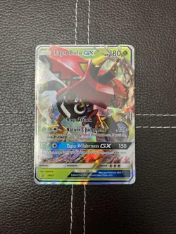 Pokemon TCG - Tapu Bulu GX - SM32 - Sun & Moon Promo - LP Ultra Rare (2017) - Image 1
