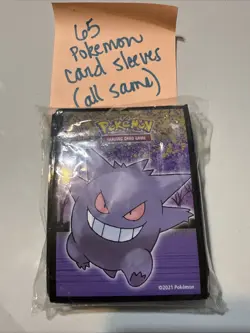 Pokemon TCG Ultra Pro Sleeves - Gengar 65 ct. Pack NEW SEALED! - Image 1