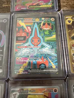 Pokemon Full ART SIR Ultra Rare Lot, Team Rockets Mewtwo, Mega Charizard GOLD - Image 5