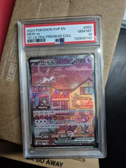 Pokemon TCG 151 Ultra Premium Collection Promos Mew 052 and Mewtwo 052 Psa 10 - Image 3