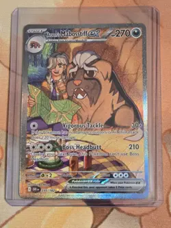 Pokemon TCG Arven's Mabosstiff EX #235/182 Sv10: Destined Rivals - Image 1