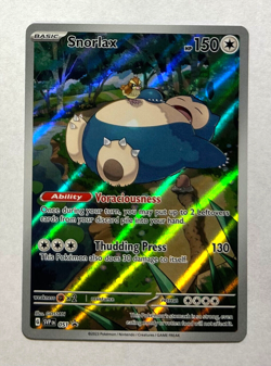 Pokemon 151 ENGLISH - SNORLAX - BLACK STAR PROMO HOLO - SVP 051 - NM - Image 1