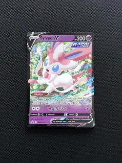 Sylveon V SWSH202 Pokemon TCG SWSH Black Star Promos Holo Promo NM - Image 1