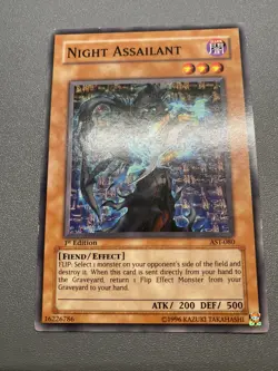 Yu-Gi-Oh! Night Assailant Common 1st Edition AST-080 HP - Image 1
