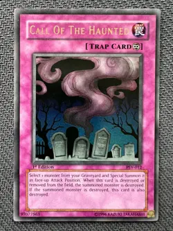 Yugioh Call Of The Haunted 1st Edition Ultra Rare PSV-012 crease - Image 1