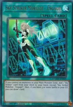 Sky Striker Mobilize - Engage! - 1st Edition - MAMA-EN009 - Magnificent Maven... - Image 1
