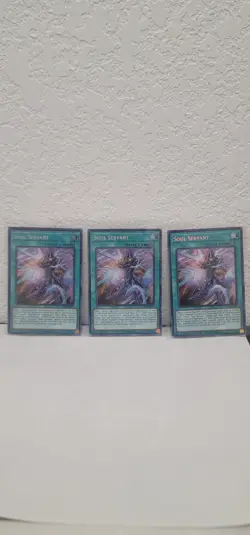 Yugioh Soul Servant 3x LDS3-EN095 Legendary Duelists: Season 3 - Image 1