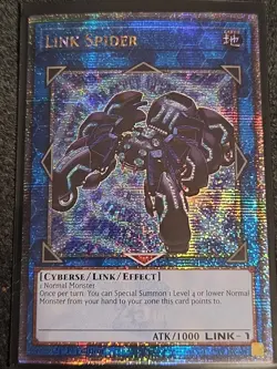 Link Spider MP24-EN045 1st Edition Mint Quarter Century Secret Rare - YUGIOH - Image 1