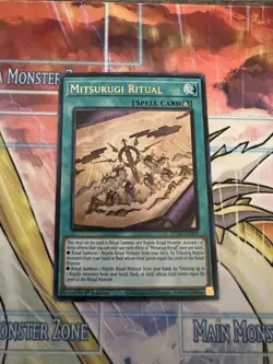 Yu-Gi-Oh! Mitsurugi Ritual SUDA-EN095 1st Edition Ultra Rare NM - Image 1