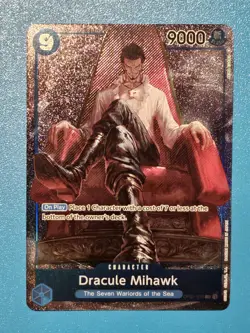 Dracule Mihawk PRE-ERRATA AA OP01-070 English - Romance Dawn Set - One Piece - Image 1