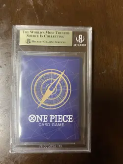 Trafalgar Law OP07-047 Alt Art 500 Years One Piece English BGS 9.5 - Image 2