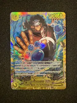 One Piece Legacy of the Master Secret Rare Bartholomew Kuma OP12-119 - English - Image 1