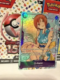 One Piece Promotion Cards O-Nami (Illustration Box Vol.1) OP05-062 - Image 5