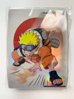 MAX Limited Naruto TCG CCG Naruto Uzumaki Standard Card Sleeve 50ct US Exclusive - Image 1