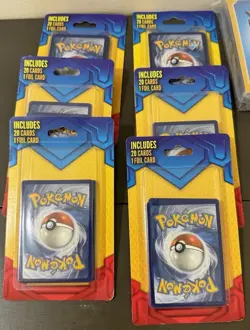 Pokemon Ultra Rare Mystery Pack | 20 Cards | 1 Foil | All Gen & Evo - 6 Packs - Image 1