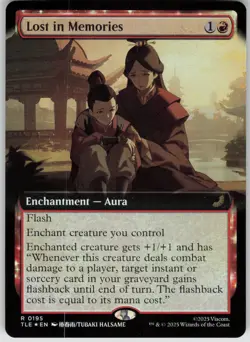 MTG Lost in Memories (Extended Art) Foil NM Avatar: The Last Airbender: Eternal- - Image 1
