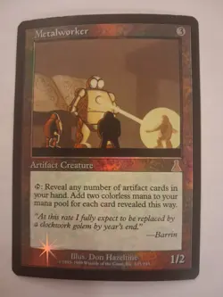 METALWORKER Urza's Destiny English (Excellent) magic the gathering - Image 1