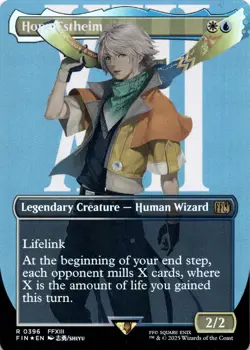 Hope Estheim FOIL BORDERLESS Final Fantasy Magic MTG NM - Image 1