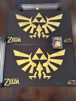 Ultra Pro The Legend of Zelda Play Mats and Deck Box - Preowned - Image 1